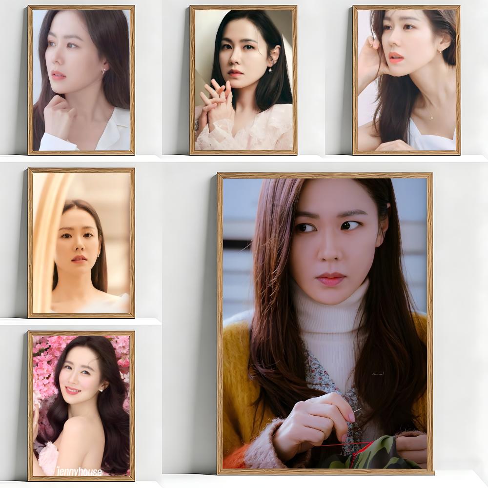 Home Office Ye - Celebrity S-Son Y-Ye-jin Poster Polished Neutral