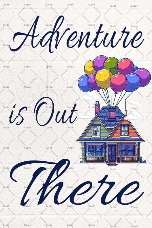 Home Office Room Inspiration - Cusde Adventure is Out There Metal