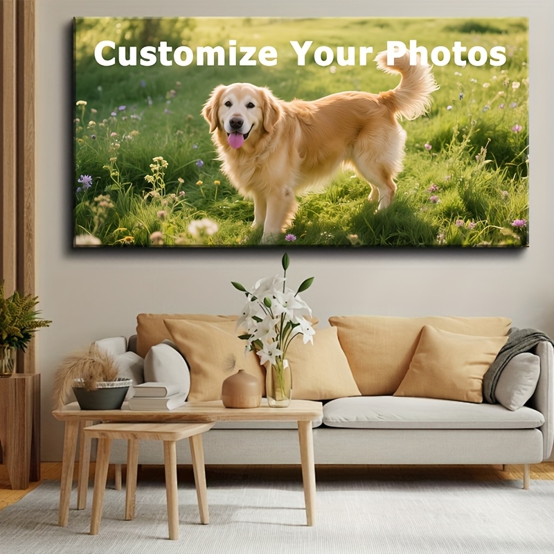 1pc Personalized Custom Photo  - Home Office In Living Room reseña y precio