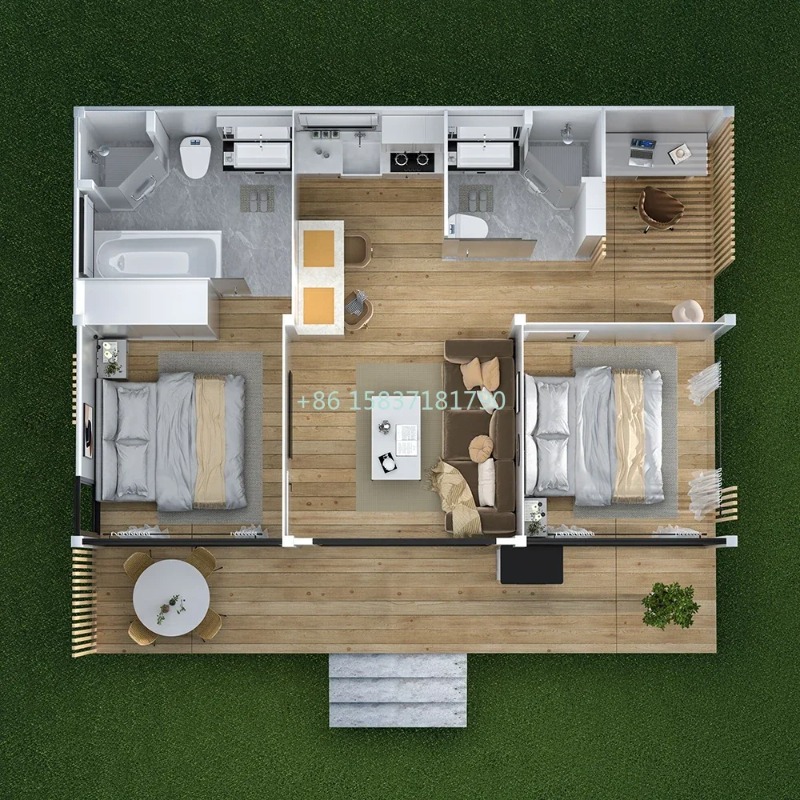 Family Container House Modular - Home Office Australia reseña y precio