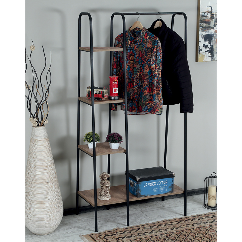 custom.Industrial Style Metal  - Home Office With Bookshelves reseña y precio