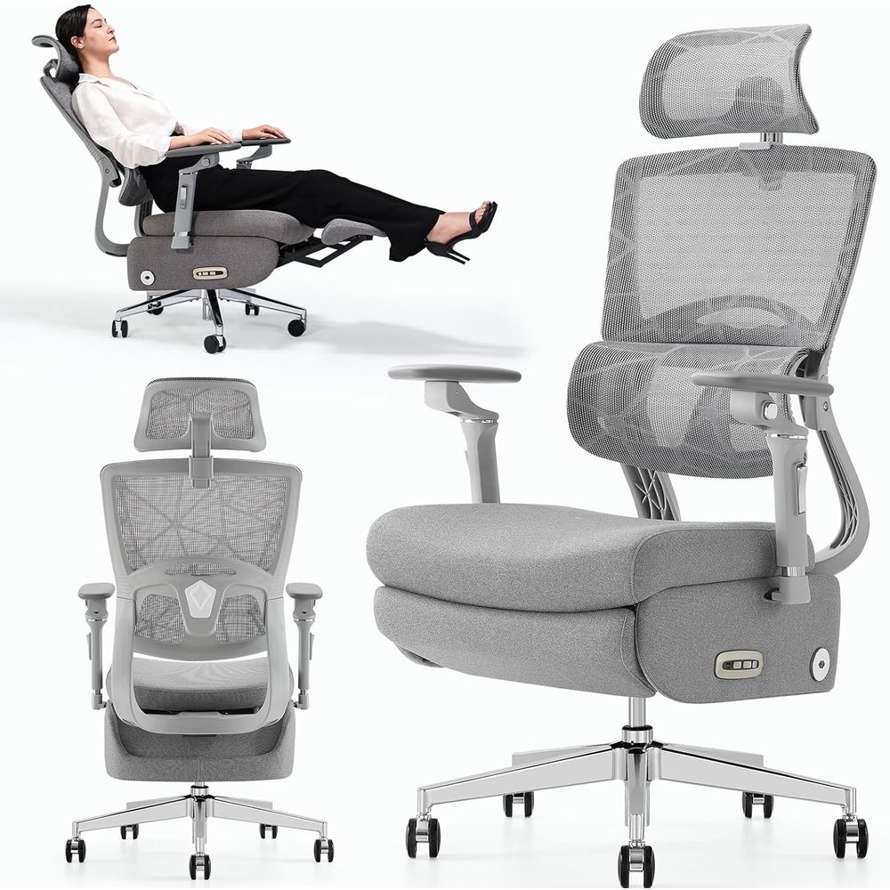 Dual-Motor Ergonomic Office Ch - Home Office Chair reseña y precio