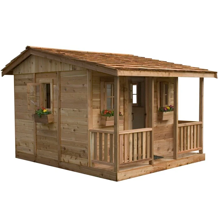 10X12 Deluxe Cedar Cabin Outdo - Home Office Shed reseña y precio