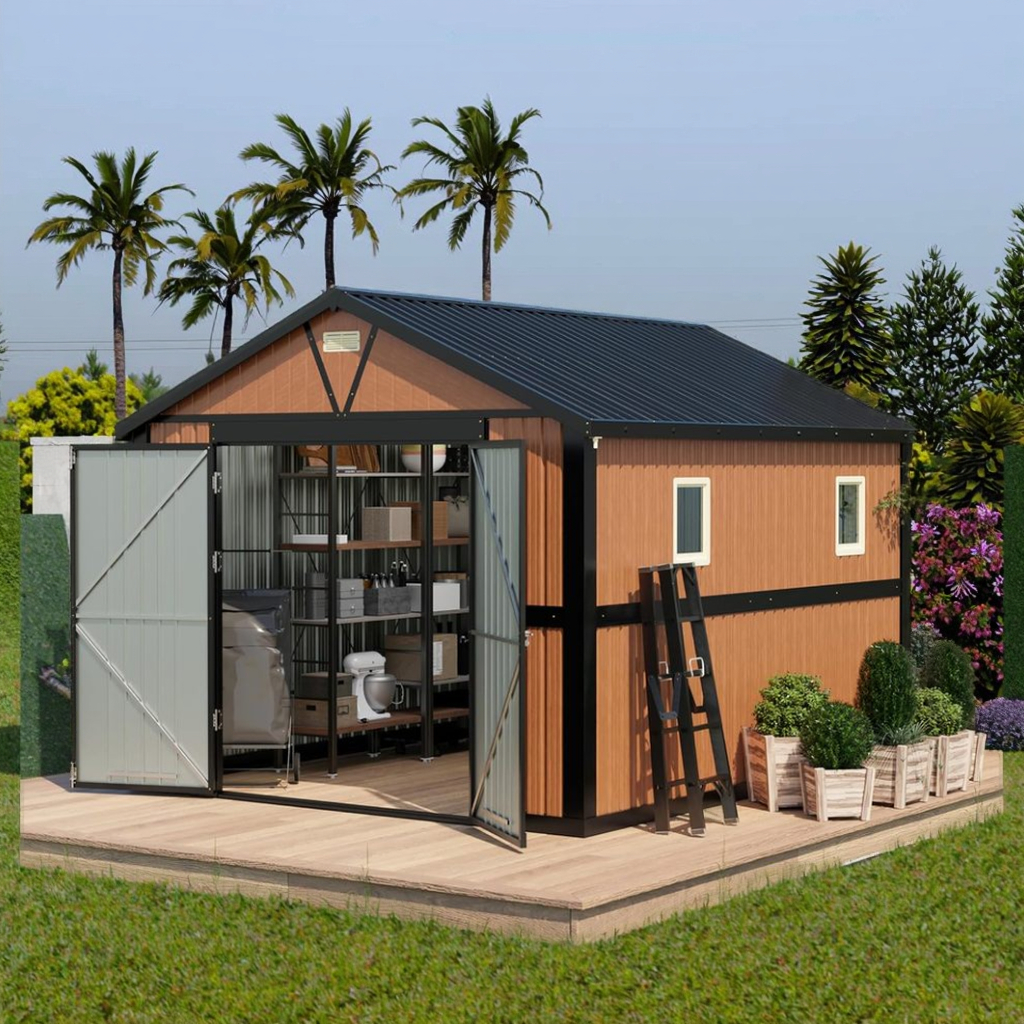 Outdoor oversized storage shed - Home Office Shed reseña y precio