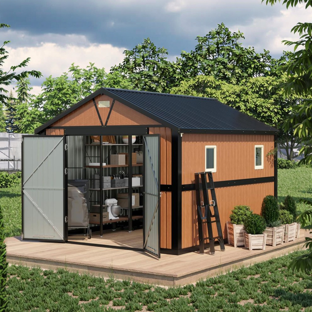 Outdoor oversized storage shed - Home Office Shed reseña y precio