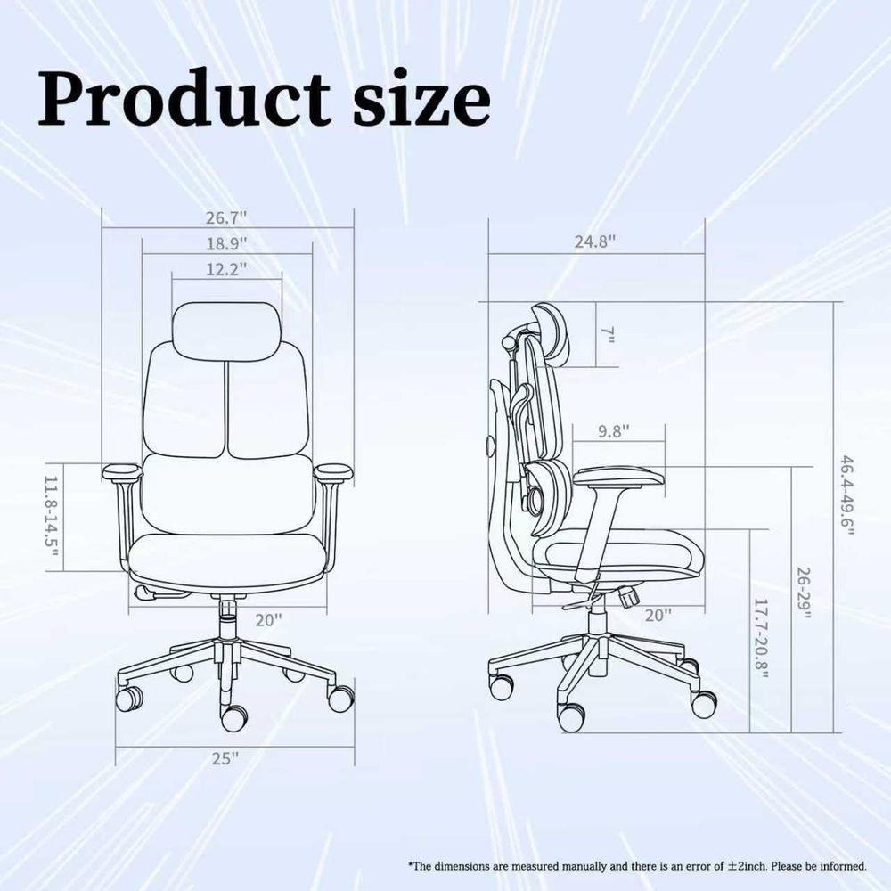 Ergonomic High-Capacity Home M - Home Office Chair reseña y precio