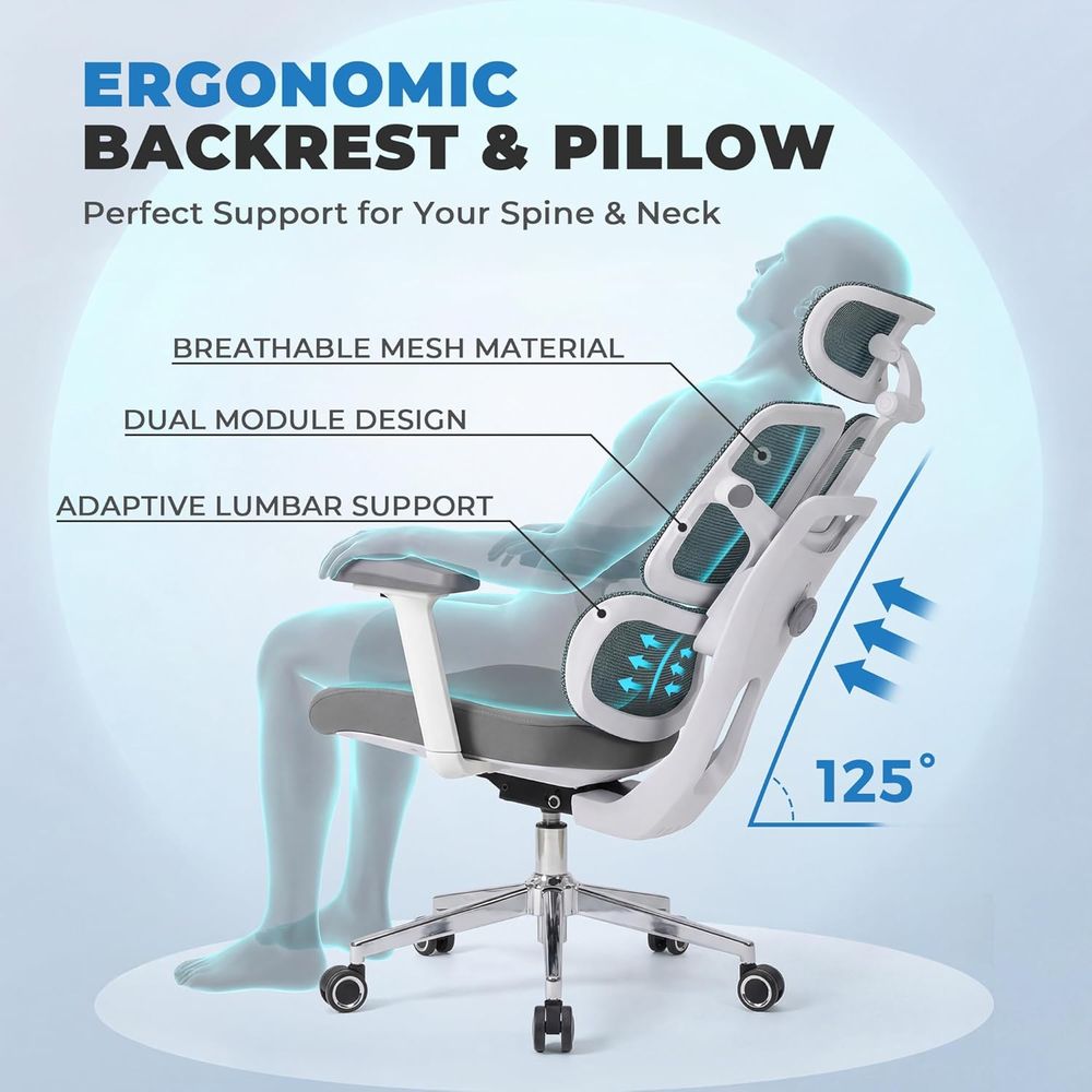 Ergonomic High-Capacity Home M - Home Office Chair reseña y precio