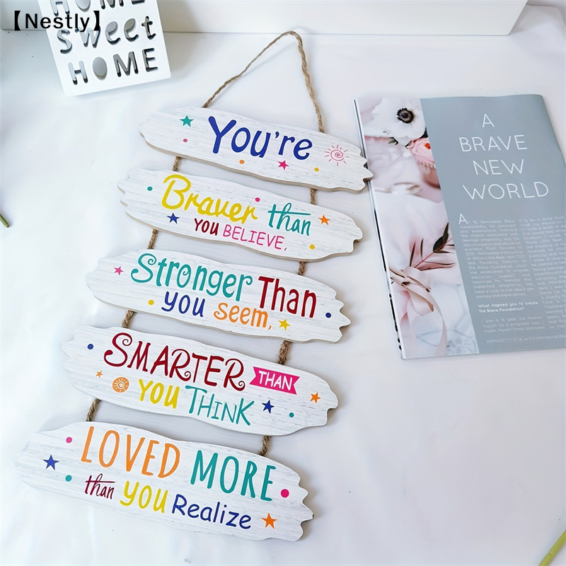 Inspirational Hanging Plaque S - Home Office Room Inspiration reseña y precio