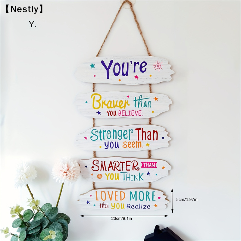 Inspirational Hanging Plaque S - Home Office Room Inspiration reseña y precio