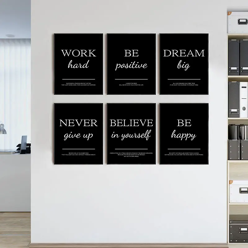 Modern Simple Inspirational Qu - Home Office Room Inspiration reseña y precio