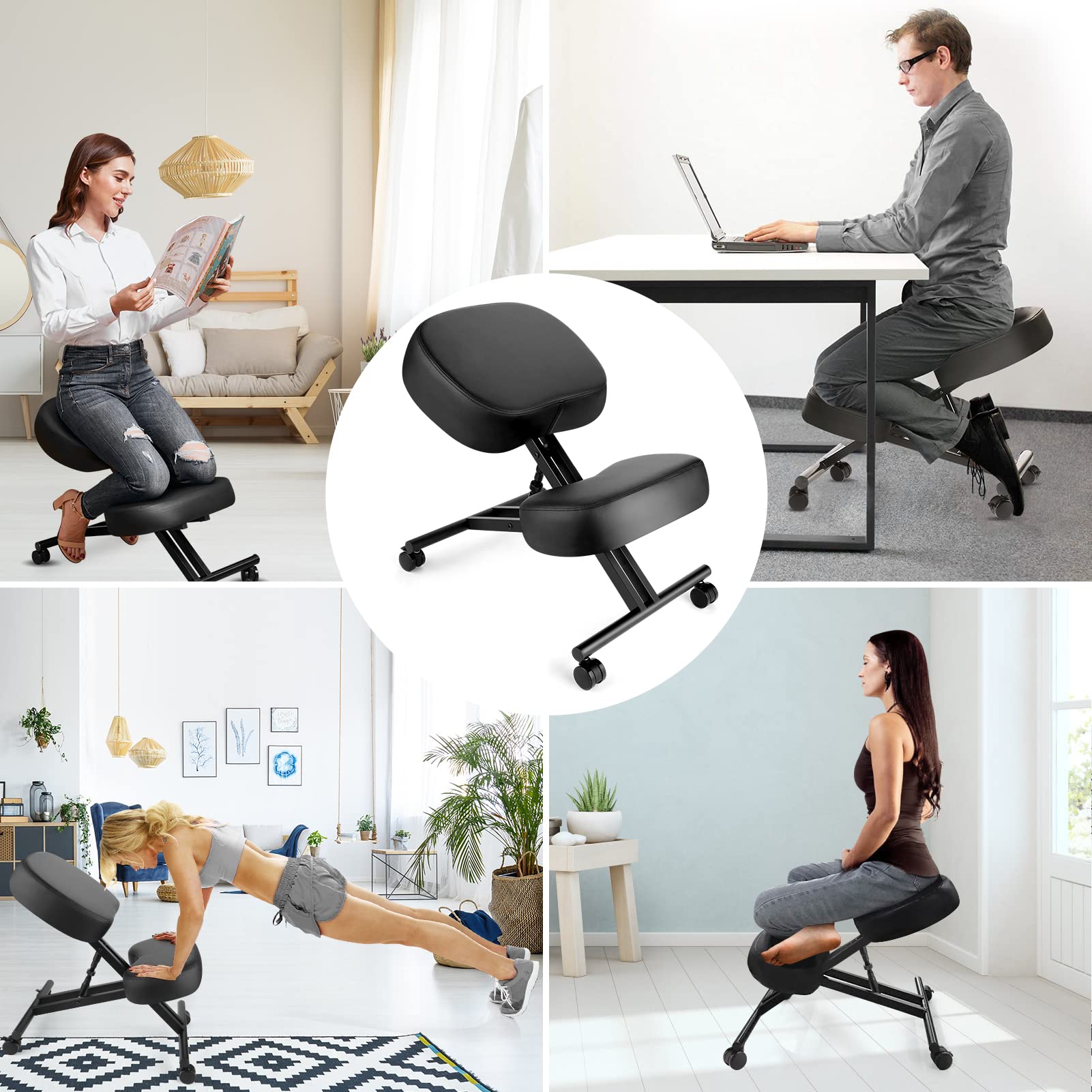 Kneeling Chair Ergonomic for O - Home Office Chair reseña y precio