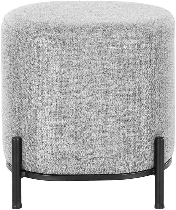 **/Ottoman, Round Footstool Lo - Home Office In Living Room reseña y precio