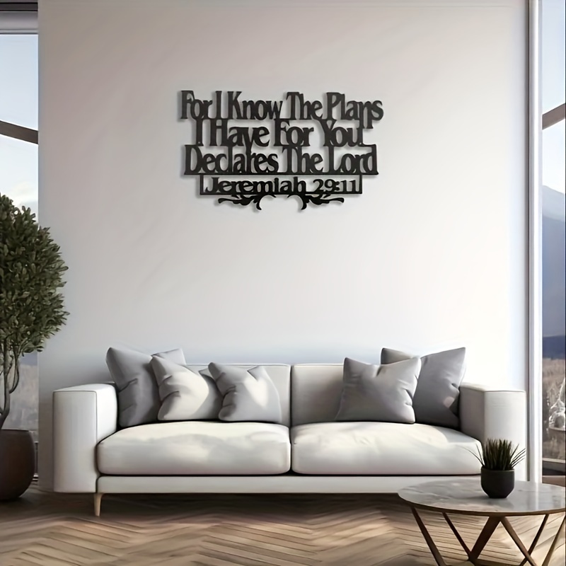 Modern Metal Wall Decor Inspir - Home Office Room Inspiration reseña y precio
