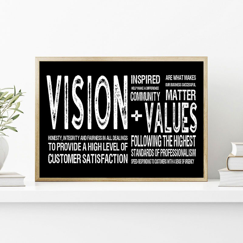 Modern Black Inspirational Can - Home Office Room Inspiration reseña y precio