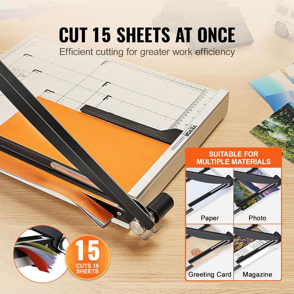 18-Inch Heavy-Duty Guillotine  - Home Office Shed reseña y precio