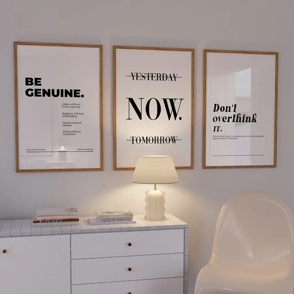 Minimalist Motivation Focus Ha - Home Office Room Inspiration reseña y precio