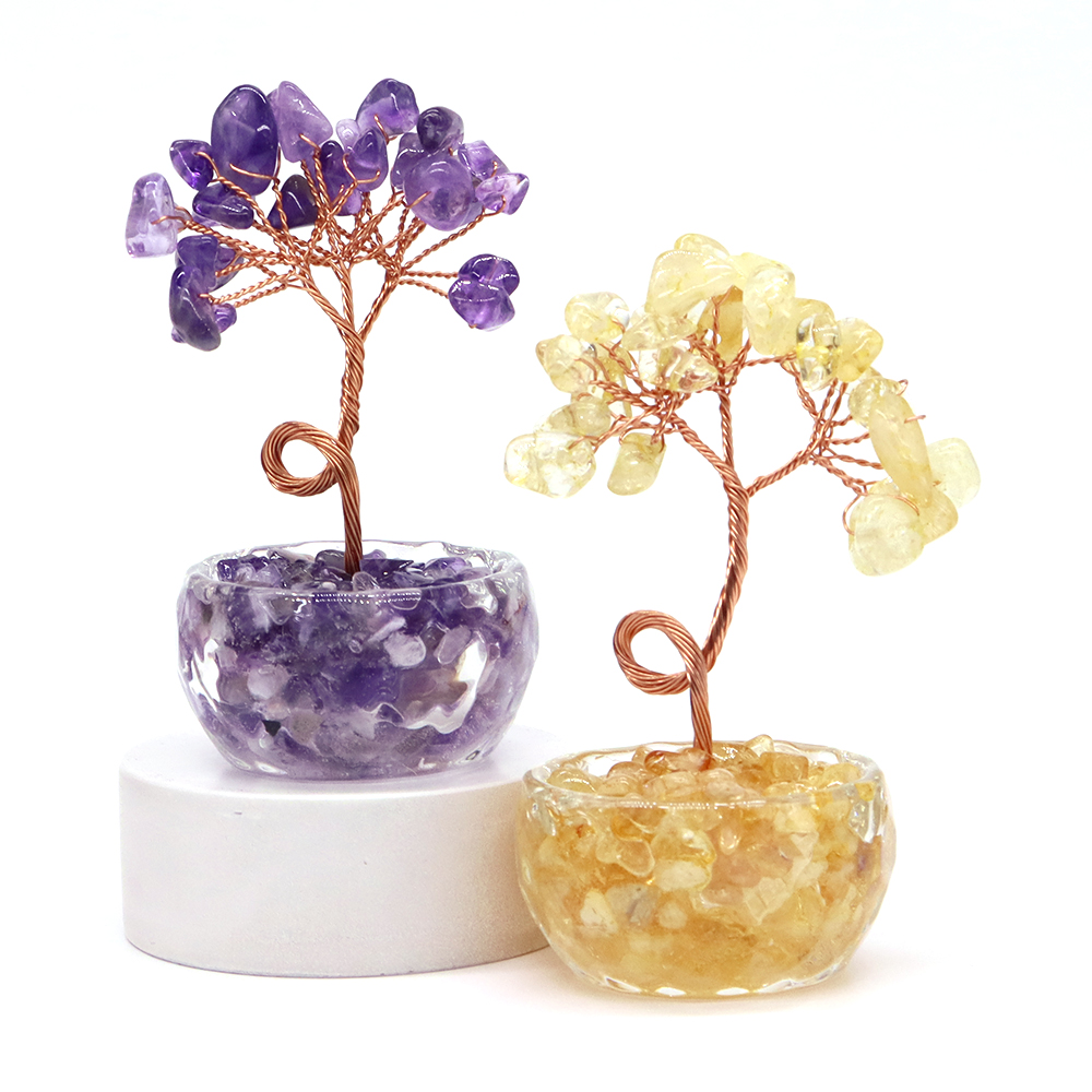 Natural Gemstone Crystal Lucky - Home Office In Living Room reseña y precio