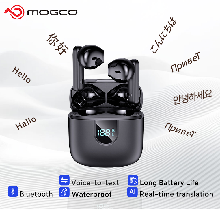 A18 AI Translator Earbuds  164 - Noise Canceling Headphones reseña y precio