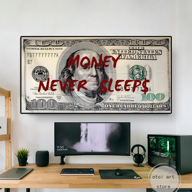 Money Never Sleeps Inspiration - Home Office Room Inspiration reseña y precio
