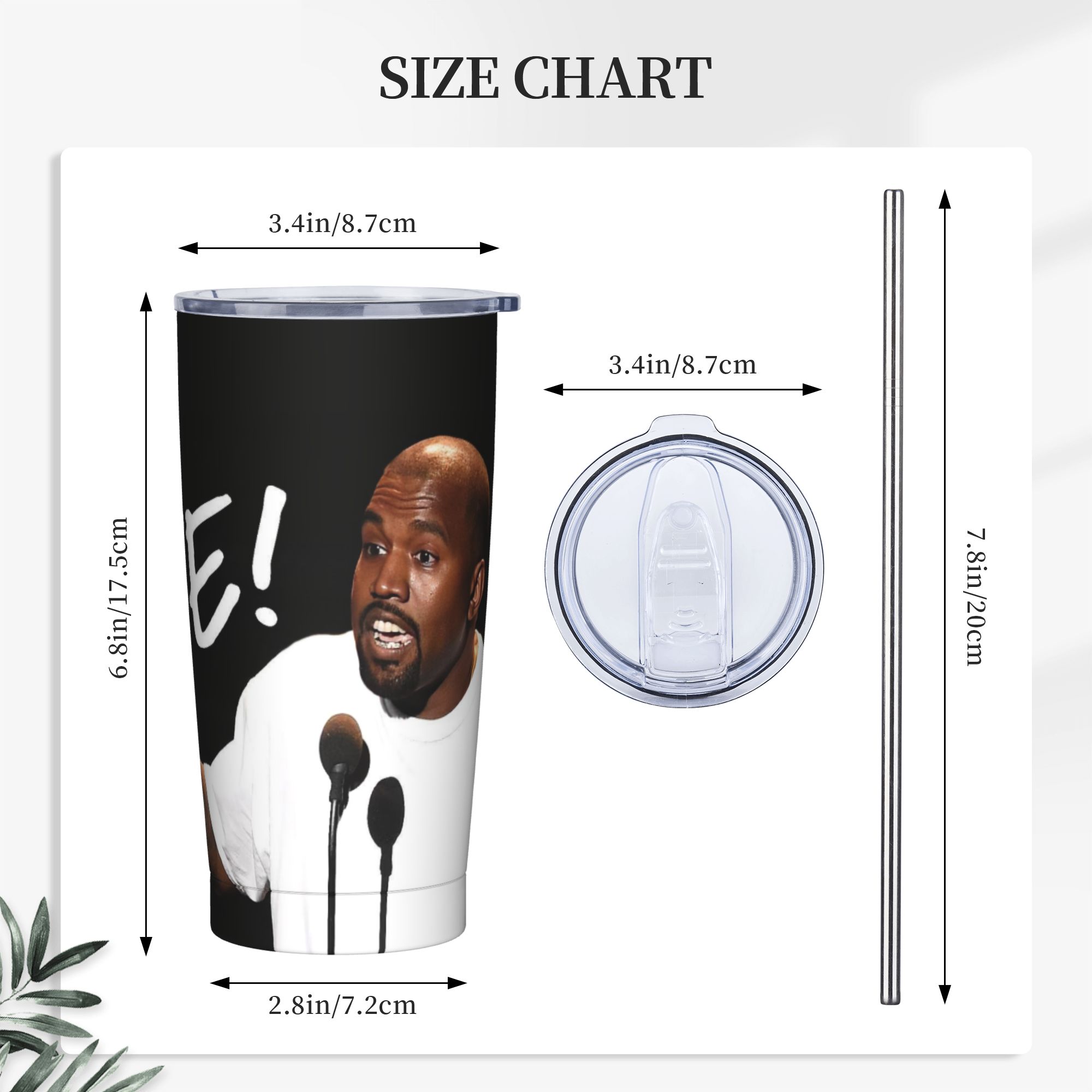 Ye Kanye West Tumbler Vacuum I - Home Office Ye reseña y precio
