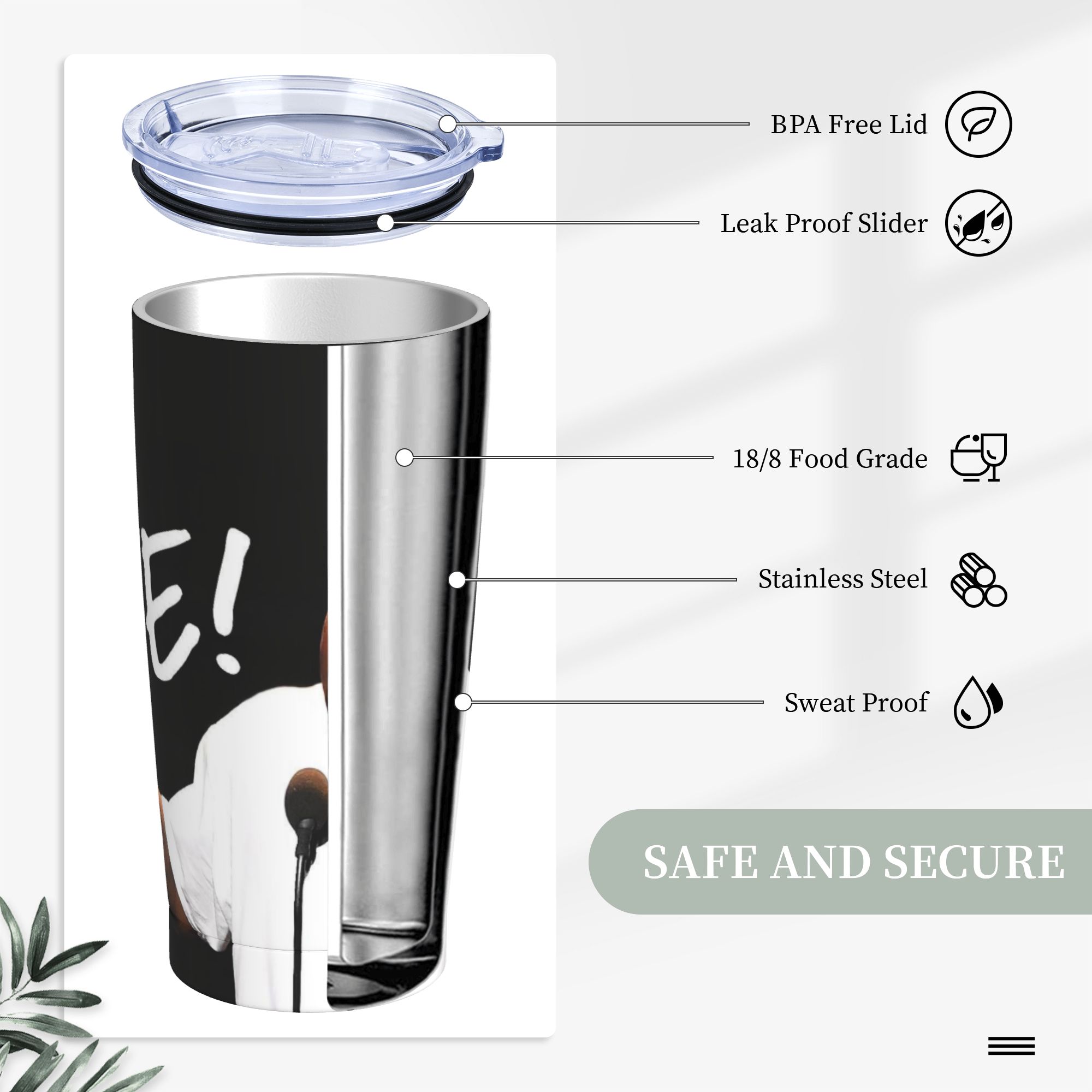 Ye Kanye West Tumbler Vacuum I - Home Office Ye reseña y precio