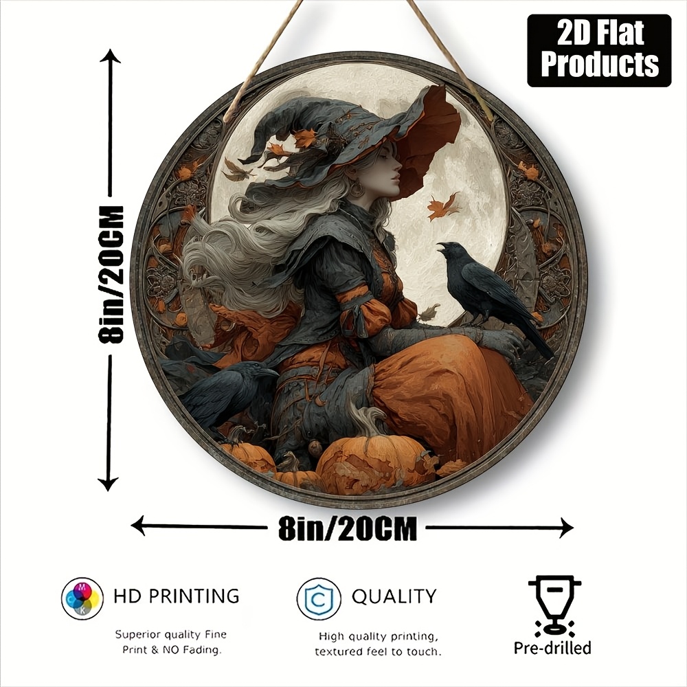 2D Flat, 1pc Vintage Witch-The - Home Office Ye reseña y precio