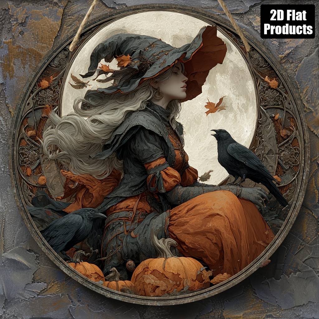 2D Flat, 1pc Vintage Witch-The - Home Office Ye reseña y precio