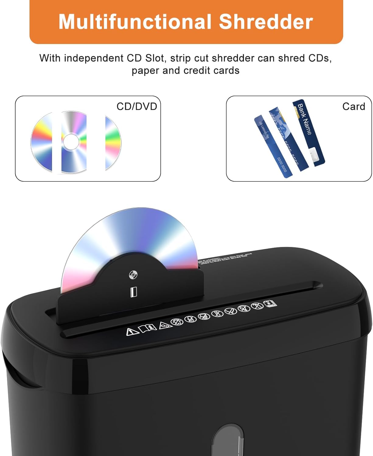 Paper Shredder, 10-Sheet Strip - Home Office Shed reseña y precio