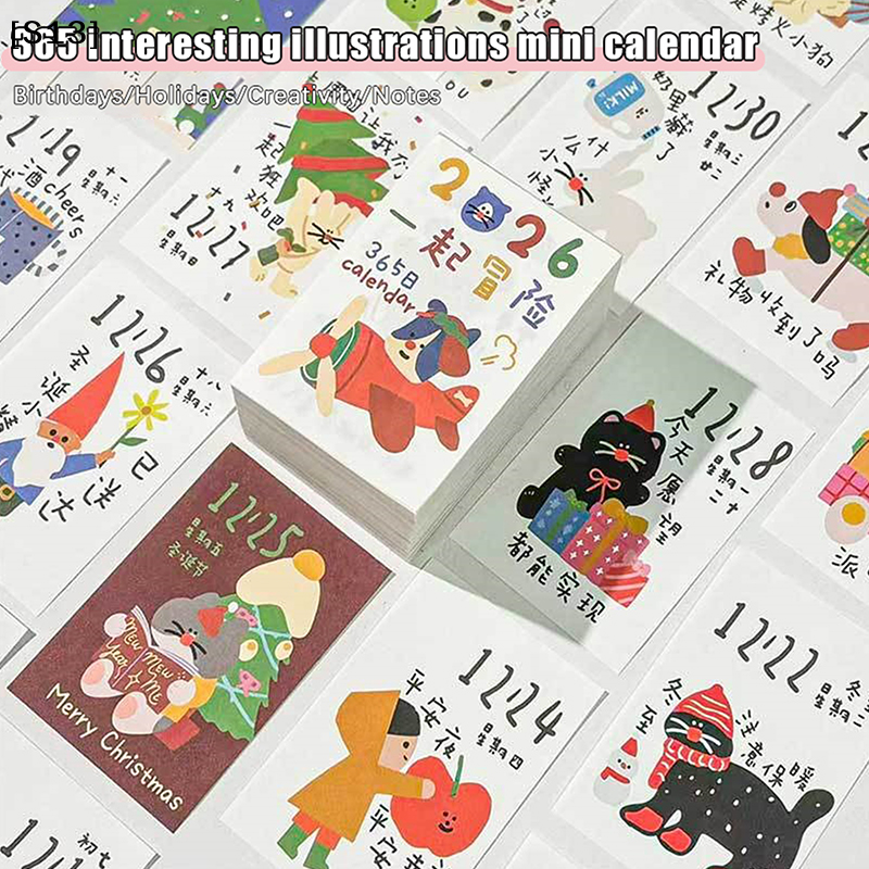 Mini 365 Day Calendar  Planner - Home Office 365 reseña y precio