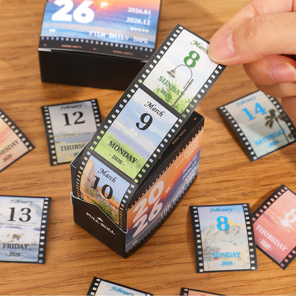 1 Roll 2026 Washi Tape Calenda - Home Office 365 reseña y precio