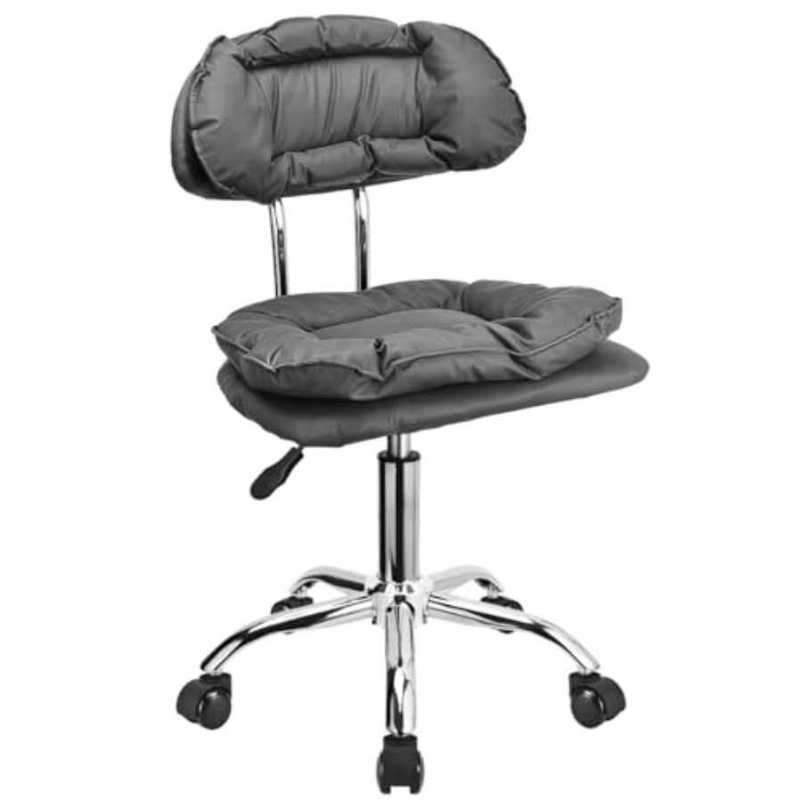 Rolling Stool Backrest Thick S - Home Office Chair reseña y precio
