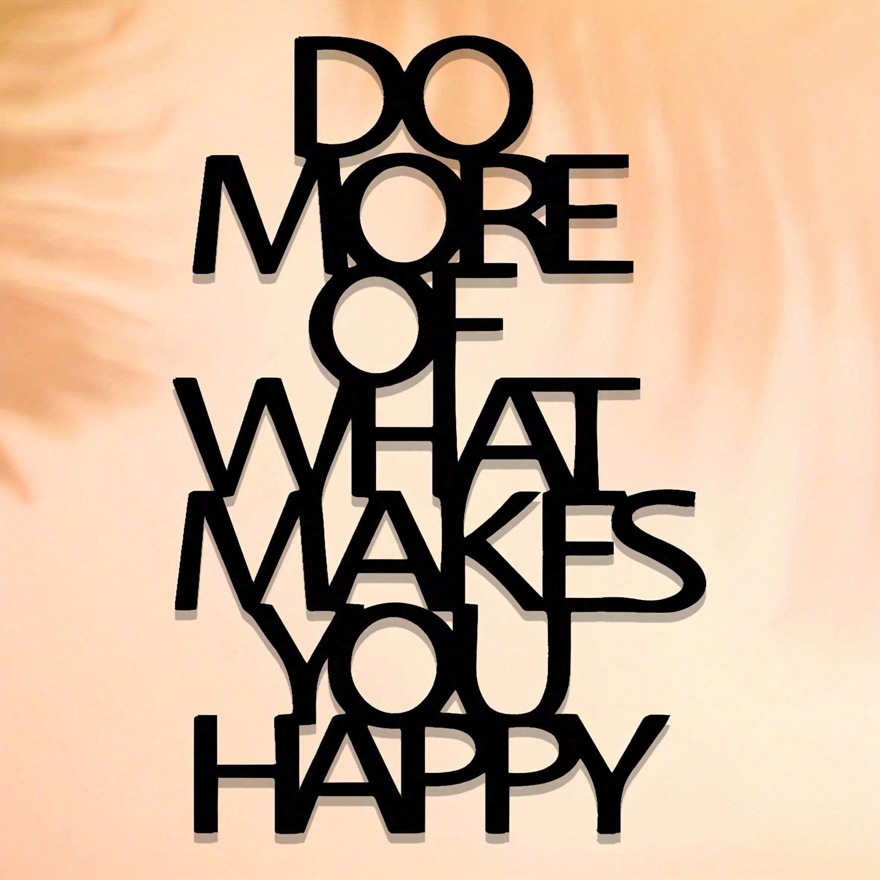 Motivational Metal Wall Art, I - Home Office Room Inspiration reseña y precio