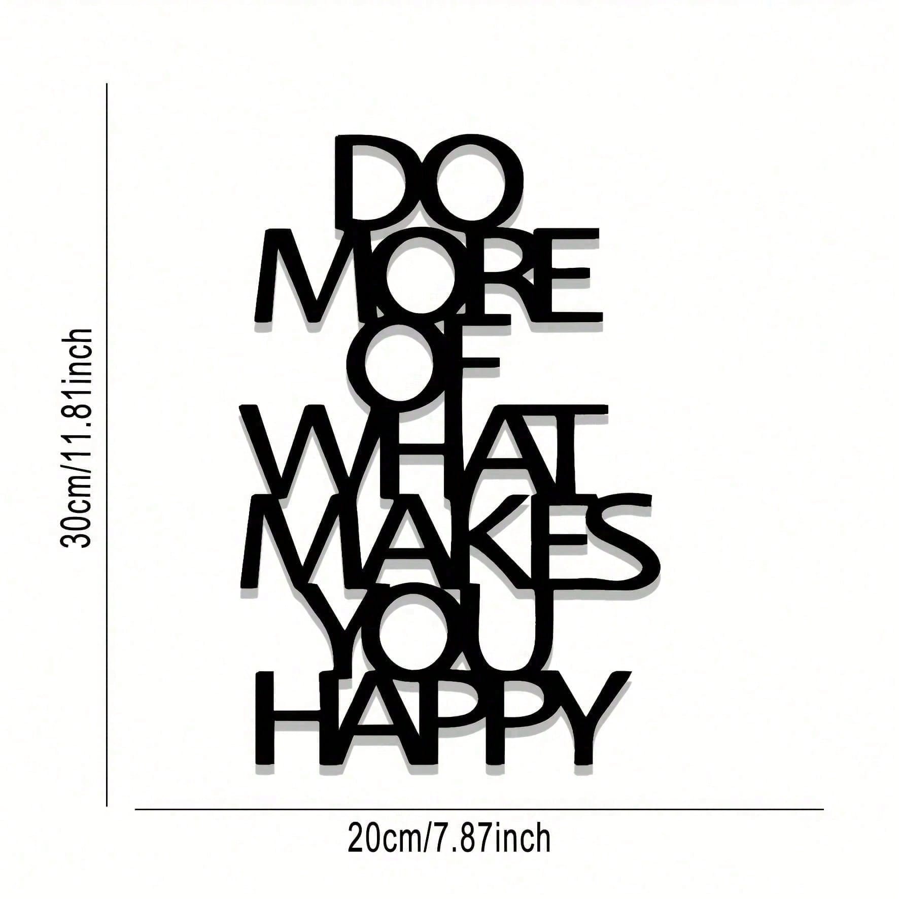 Motivational Metal Wall Art, I - Home Office Room Inspiration reseña y precio