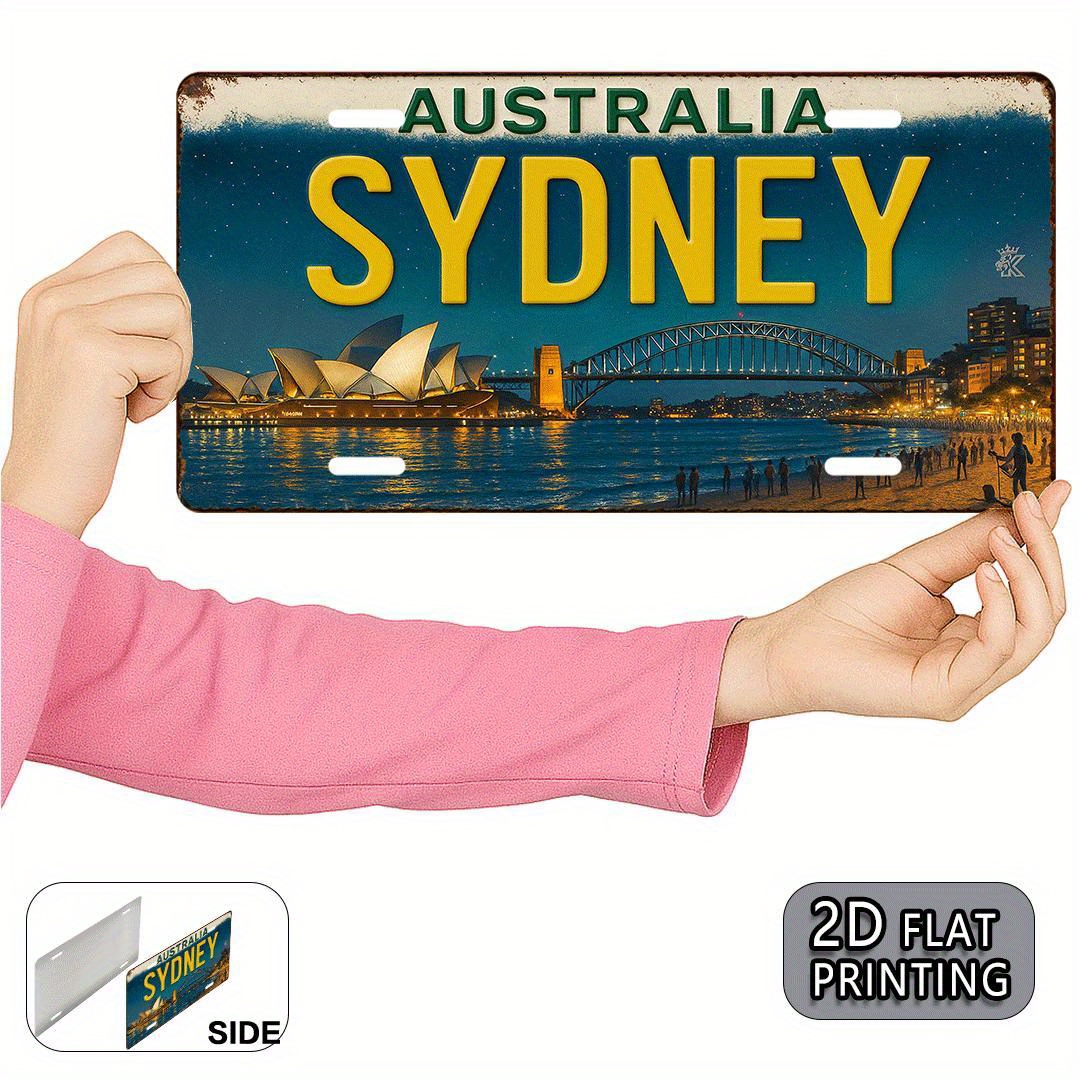 Australia Sydney License Plate - Home Office Australia reseña y precio