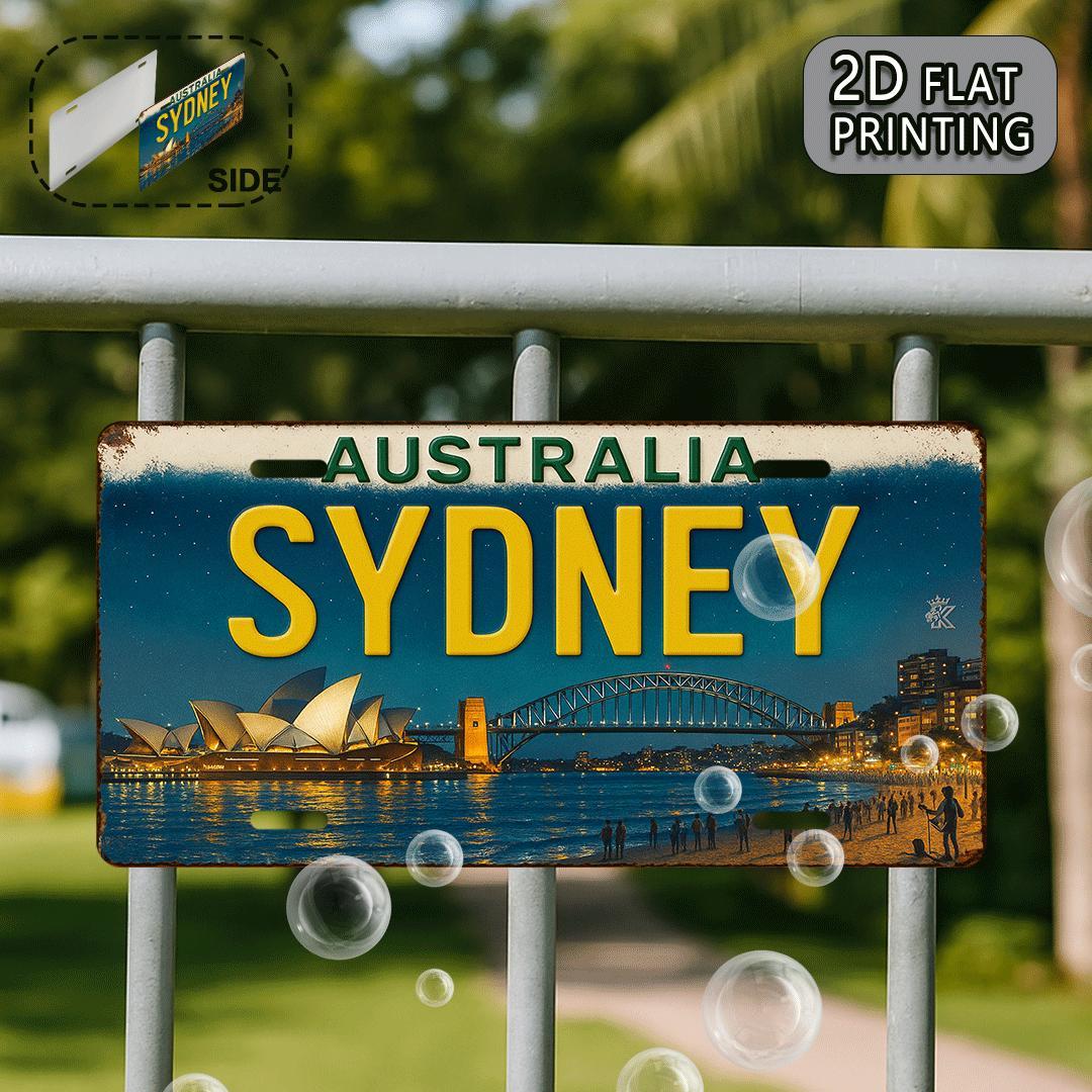 Australia Sydney License Plate - Home Office Australia reseña y precio