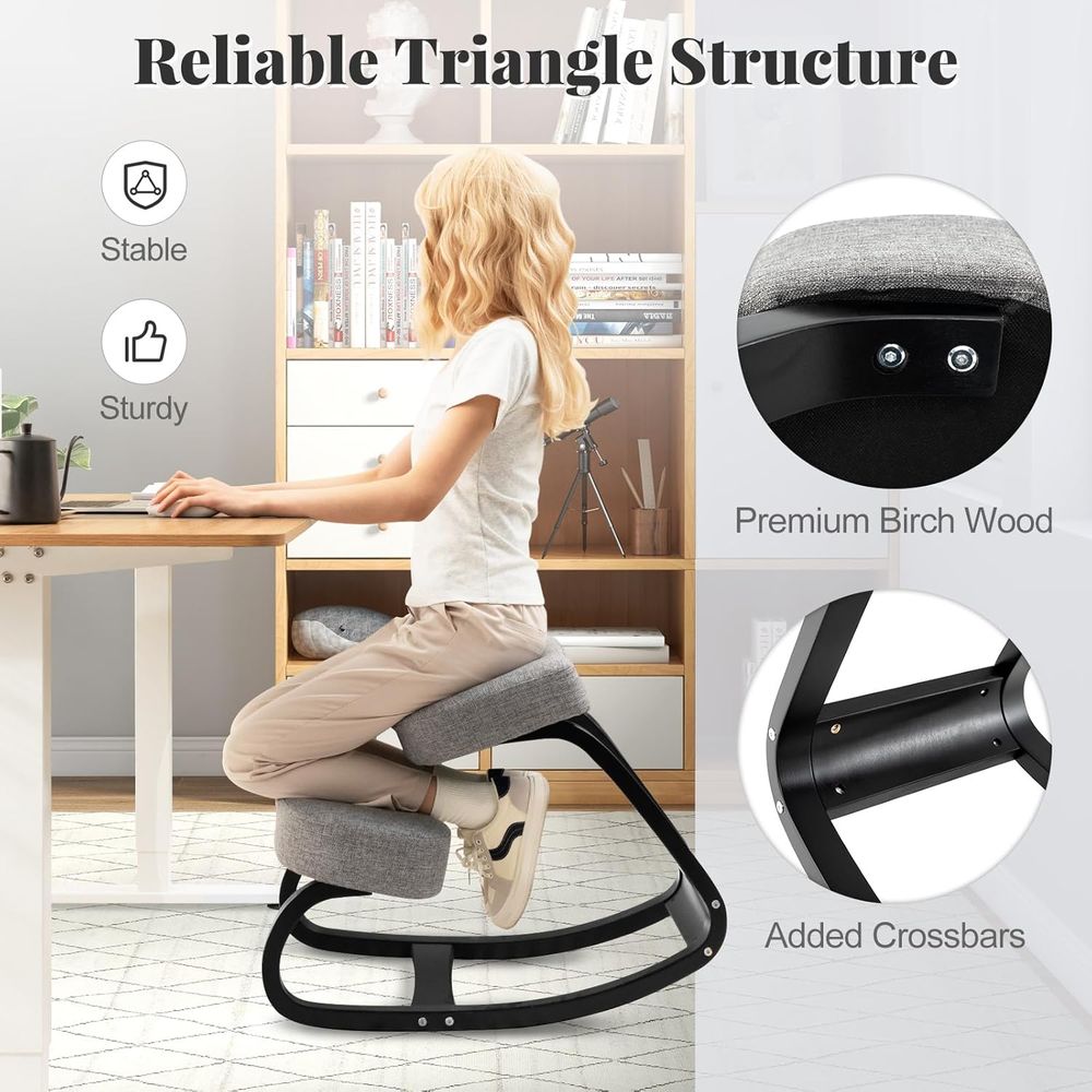 Ergonomic Kneeling Chair with  - Home Office Chair reseña y precio