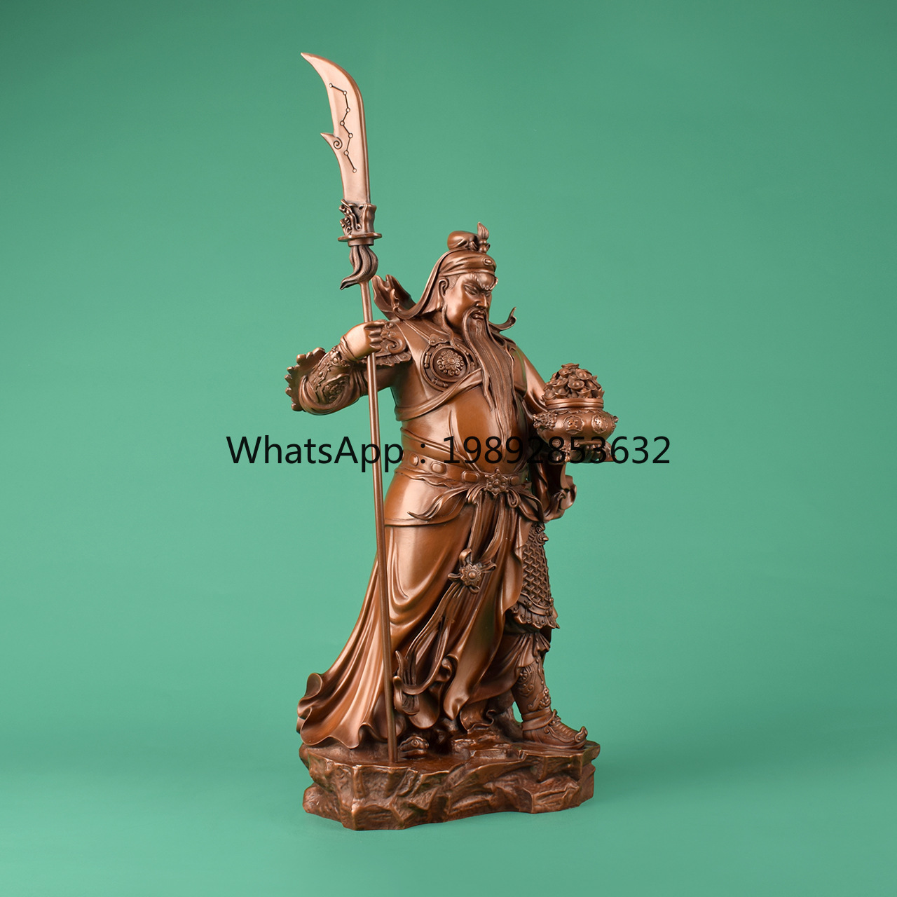 LYY Bronze Yuanbao Guan Gong F - Home Office Ye reseña y precio