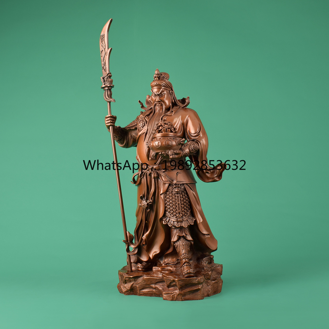 LYY Bronze Yuanbao Guan Gong F - Home Office Ye reseña y precio
