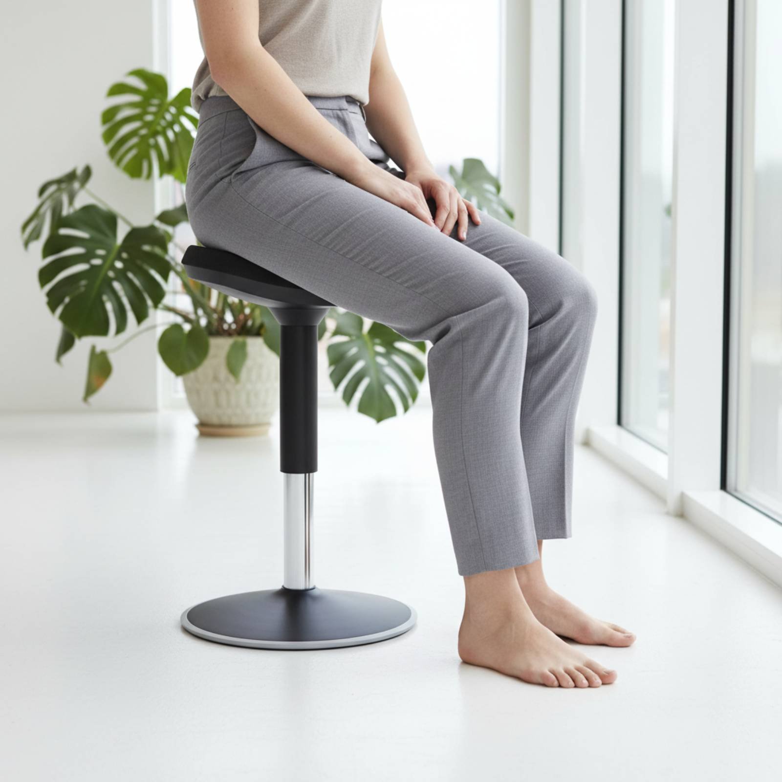 Saddle Stool Comfortable Long  - Home Office Chair reseña y precio