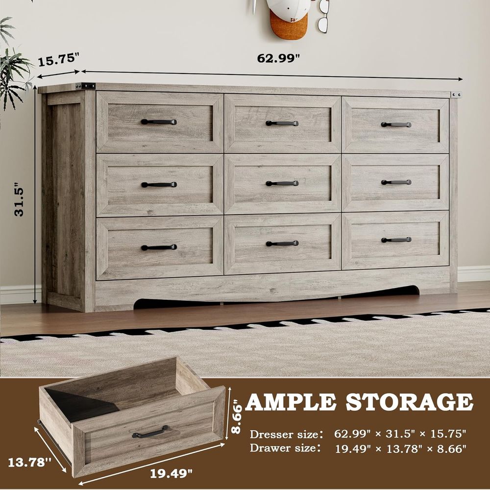 Wooden Chest with Metal Handle - Home Office In Living Room reseña y precio