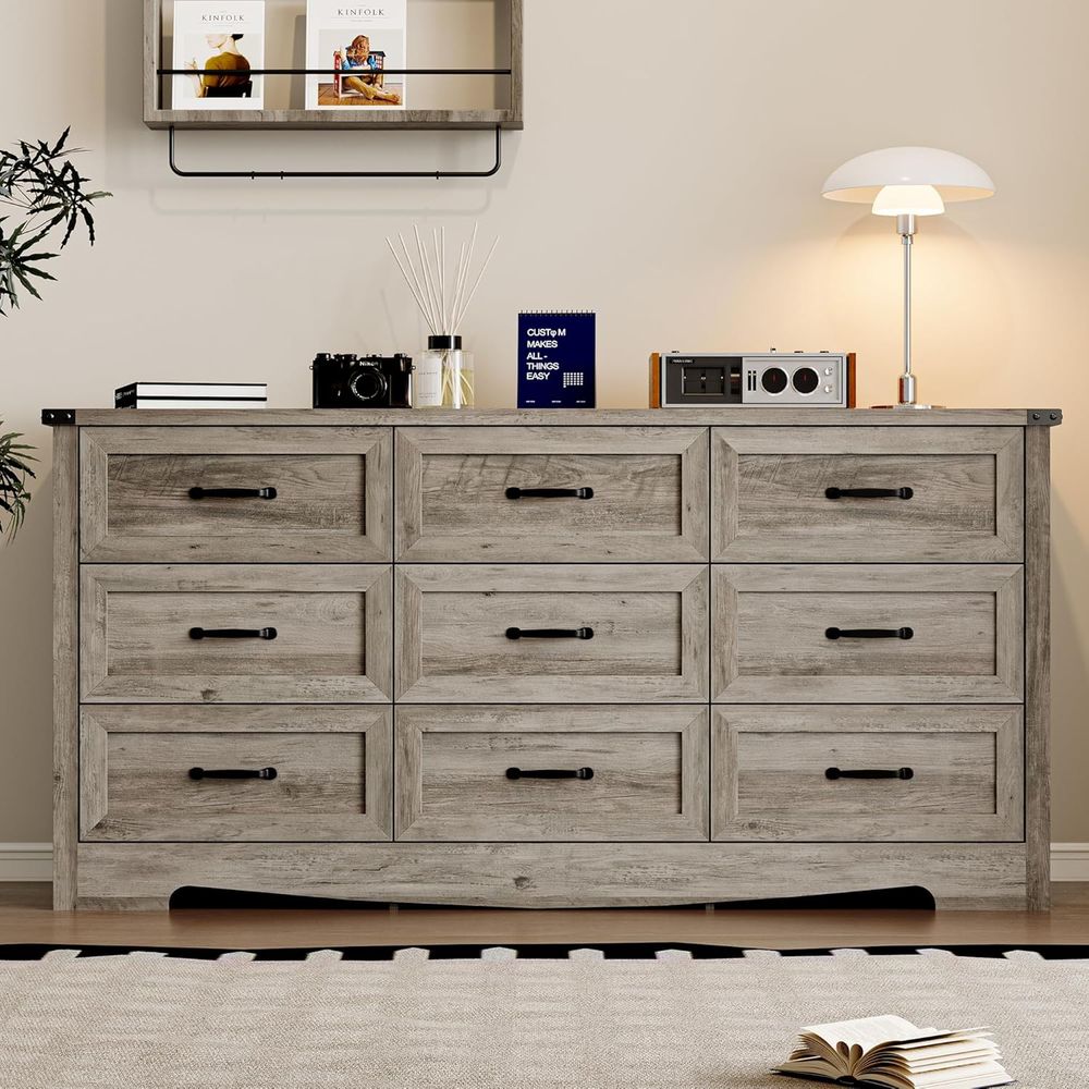 Wooden Chest with Metal Handle - Home Office In Living Room reseña y precio
