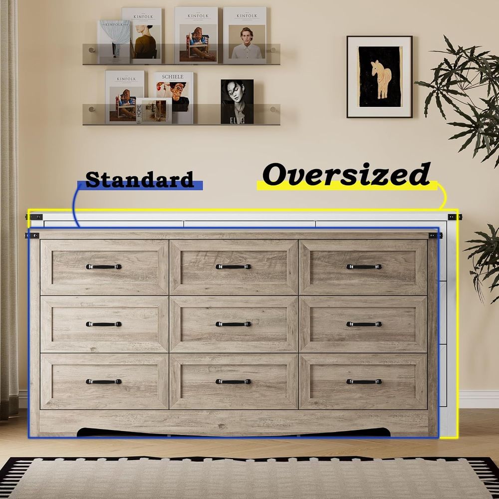 Wooden Chest with Metal Handle - Home Office In Living Room reseña y precio