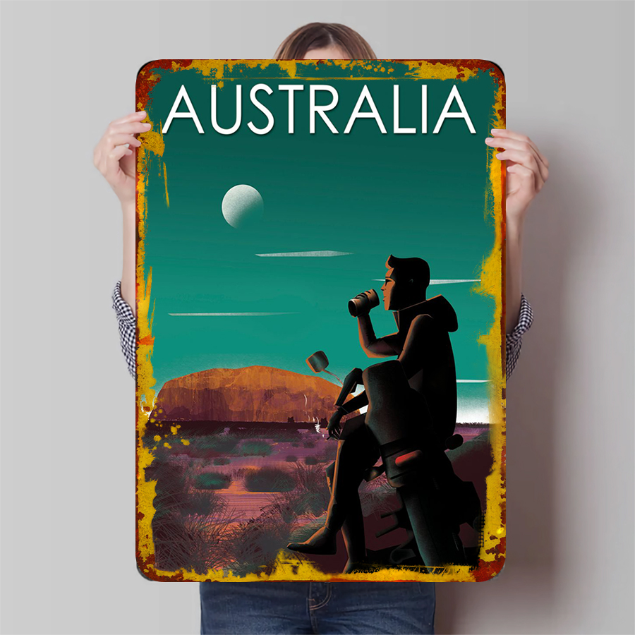 Australia Landscape Rustic Met - Home Office Australia reseña y precio