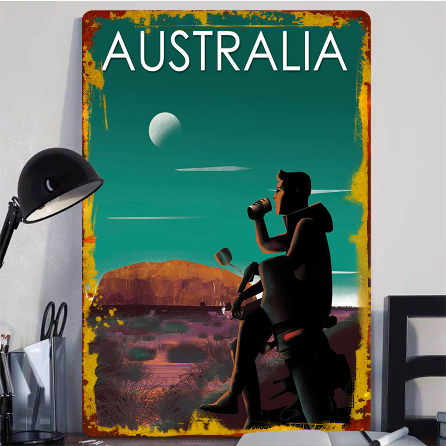 Australia Landscape Rustic Met - Home Office Australia reseña y precio