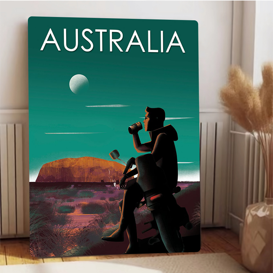 Australia Landscape Rustic Met - Home Office Australia reseña y precio