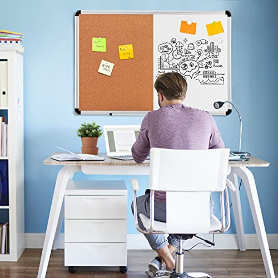 Magnetic Dry Erase Whiteboard  - Home Office Ye reseña y precio